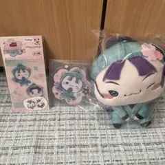 フリューくじ 忍たま乱太郎 桜もちぴこ 立花仙蔵 もちぴこぬいぐるみ