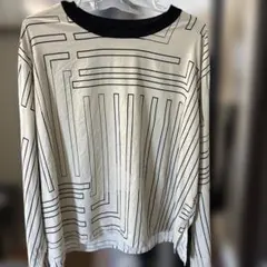 GALERIE VIE ストライプ柄長袖Tシャツのサムネイル