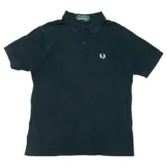 FRED PERRY ブラック ポロシャツ L Buy Fred Perry Black/White Tipped Short Sleeve Polo Shirt from