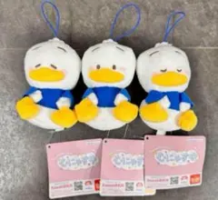 サンリオ　むにゃすやマスコット　あひるのペックル　3種　ラウンドワン限定　②