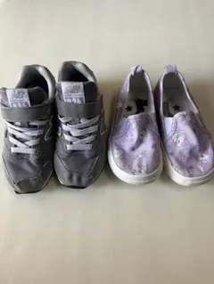 New Balance 996 スニーカー + ユニコーンスリッポン　17センチ