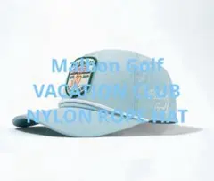 【美品】25年モデル Malbon Golf マルボン キャップ ライトブルーのサムネイル