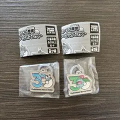 ポケモン　30周年 メタルチャームマスコット　カメックス　フシギバナ