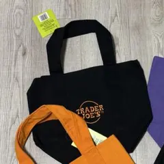 【新品未使用・完売品】TRADER JOE'S ハロウィントートバッグ　ブラック