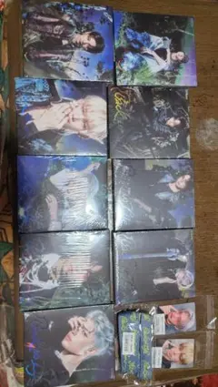 &TEAM Backtolifeソロ未開封CD 9枚+特典ストラップトレカ2枚