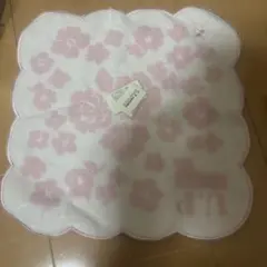 U.P renoma ハンカチ タオルハンカチ 花柄 ピンクのサムネイル