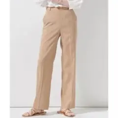 新品✨23区 【洗える】テンセルトロピカルストレッチパンツ 定価￥19,800