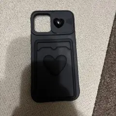 ブラック iPhone12ケース