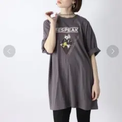 JEANASIS ジーナシス　USED ROCK TEE ロックT 赤のサムネイル