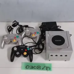 ゲームキューブ 本体セット シルバー 動作確認済 コントローラー3個