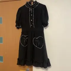 Ank Rouge 黒 ワンピース