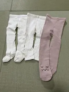 70〜80 タイツ　３着セット