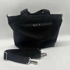 agnes b. アニエスベー 2way バッグ ショルダー付き