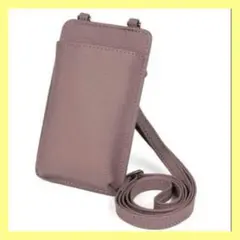 スマホポーチ スマホショルダー カード収納 ファスナーポケット付き