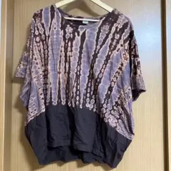 AJARA Tシャツ ブラウン