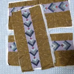 綿生地 パッチワーク風 3枚セット他 制作途中で断念した物です