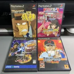 【PS2】プレイステーション2 パチスロソフト4本まとめ売りセット②