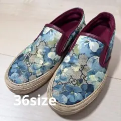 【新品未使用】Gucci♡グッチ♡ブルームス♡花柄♡フラットシューズ ce05mb-rm20e30987_1.jpg