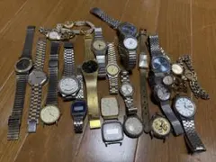 腕時計まとめ売り完全故障品部品取りリペア専用1272g 状態悪いです