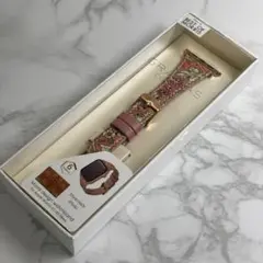 Apple Watch 42/41/40mm対応 ファブリックバンドHYPピンク