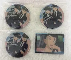 コナン 宮本由美 三池苗子 缶バッジ イタジャガ まとめ売り