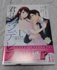 スターツ出版　いちかわ有花作画　葉月りゅう原作　コミック　君はシンデレラ　第1巻
