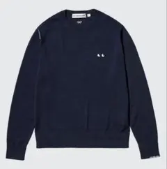 UNIQLO ユニクロ　メリのクルーネックセーター　ネイビー　M