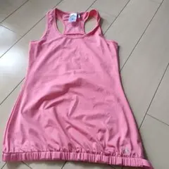 adidas ピンク タンクトップ Lサイズ