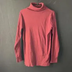 タートルネック赤