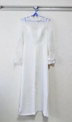 ドレス　結婚式　ウェディング　パーティ　前撮り　白　食事会　値下げ