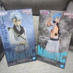 BLEACH MAXIMATIC 日番谷冬獅郎 グリムジョー フィギュア