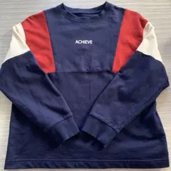 GU コットンスウェットラウンジセット【上のみ】150サイズ