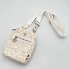 極美品✨カステルバジャック☆ミニショルダーバッグ ホワイト