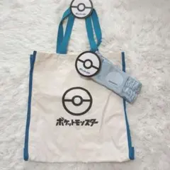 新品未使用　ポケモン　トートバッグ　ヘアバンド セット