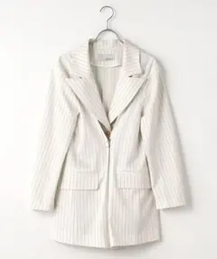 【値下げ中】VERSEAU 2WAYロングストライプジャケット