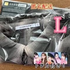 ラスト ルセラフィム HOT IN JAPAN チェックシャツ Lサイズ