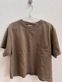 Goodwear ポケットTシャツ ブラウン Mサイズのサムネイル