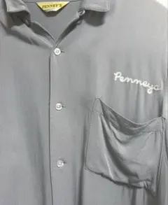 ビンテージ　古着好き　レーヨンシャツ オープンカラー　PENNEY'S ペニーズのサムネイル