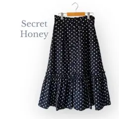 【シークレットハニー】スカート　美品✨ウエストゴム レトロ 　Mサイズ