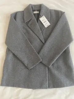 【新品未使用】　ZARA ソフトダブルブレストコート サイズM