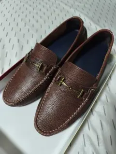 美品　COLE HAAN　コールハーン　ビットローファー　シボレザー26.5cmのサムネイル