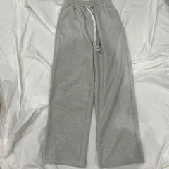 ライトグレースウェットパンツ