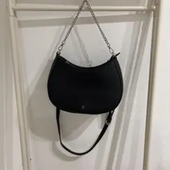 OLIVE des OLIVE チェーンハンドル付きホーボーバッグ