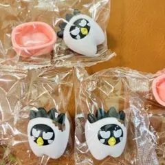 サンリオ　みんなでなっちゃお！歯　ガチャ　バッドばつ丸　3個セット　新品未開封