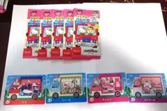 どうぶつの森 amiiboカード サンリオコラボ 5パック + バラ4種