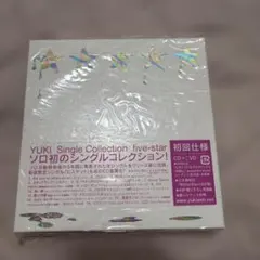 YUKI CD five-star 初回仕様