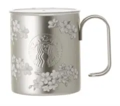 スタバサクラ2026リッド付ステンレスマグ355ml