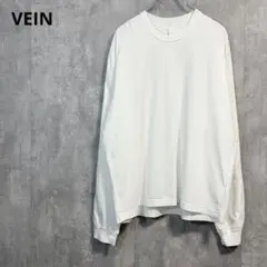 visvim ラグラン ロングスリーブ カットソー ホワイト ブラック M