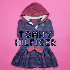 TOMMYHILFIGER(トミーヒルフィガー)ボーダーフリルチュニック