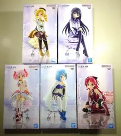 【魔法少女まどか⭐︎マギカ】フィギュア5個セット